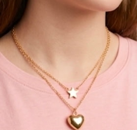 Forever Heart Gold necklaces