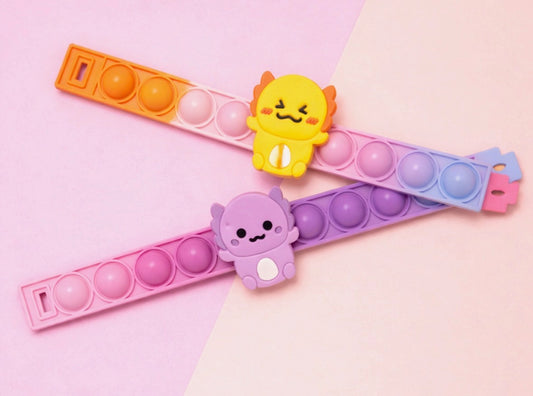 Kids Axolotl Push bubble Bracelet Good For Any Occasion (Sold Separate)