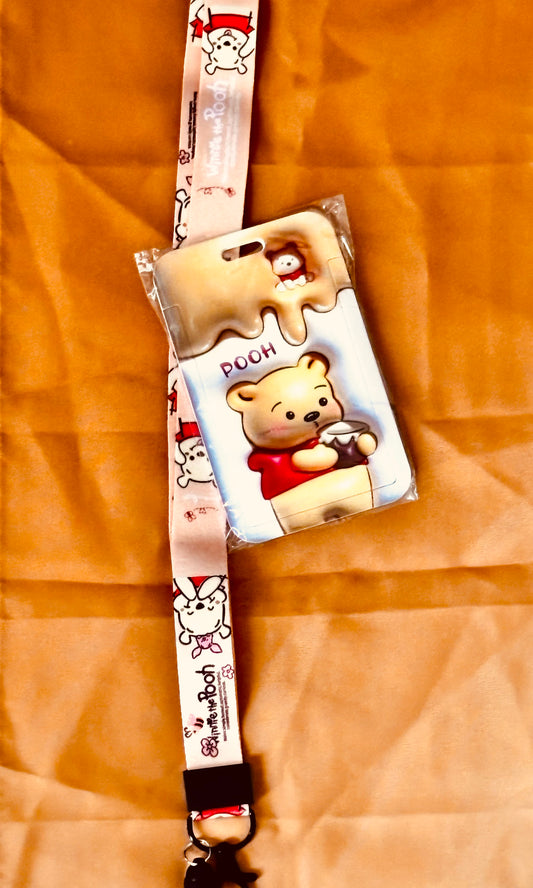Disney Characters ID Holder And Lanyard
